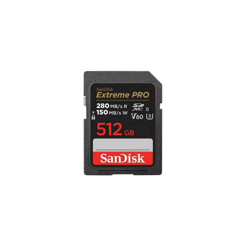 SanDisk Extreme PRO SD Card - 512GB
